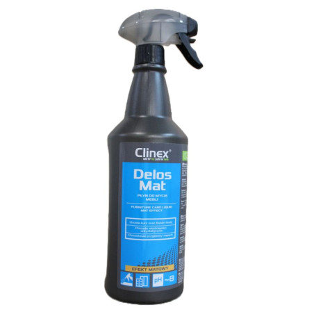 Clinex Delos Mat Płyn do czyszczenia i konserwacji mebli 1l