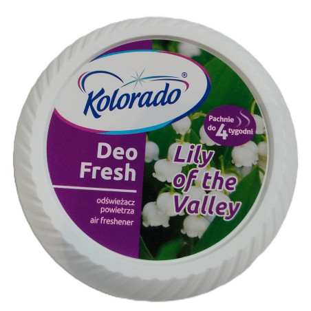 Kolorado Deo Fresh Lilly of The Valley żelowy odświeżacz powietrza