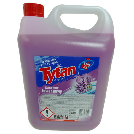 Tytan Uniwersalny płyn do mycia lawendowy koncentrat 5 kg