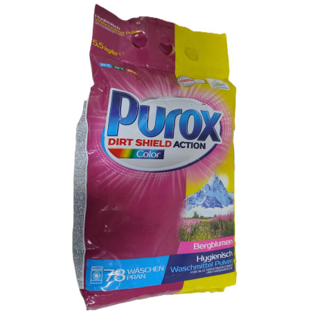 Purox Color 5,5 kg proszek do prania (worek)