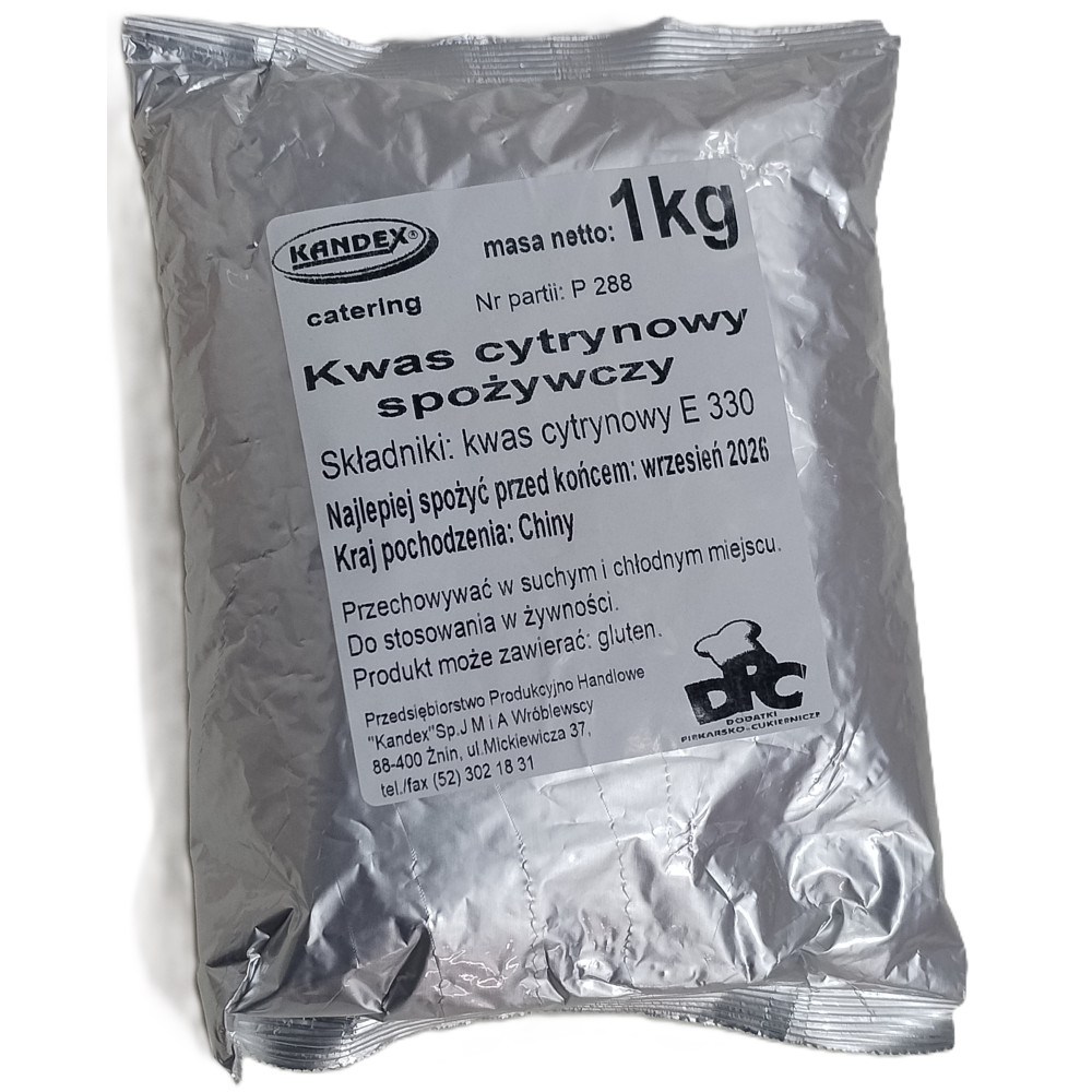 Kwas cytrynowy spożywczy 1 kg