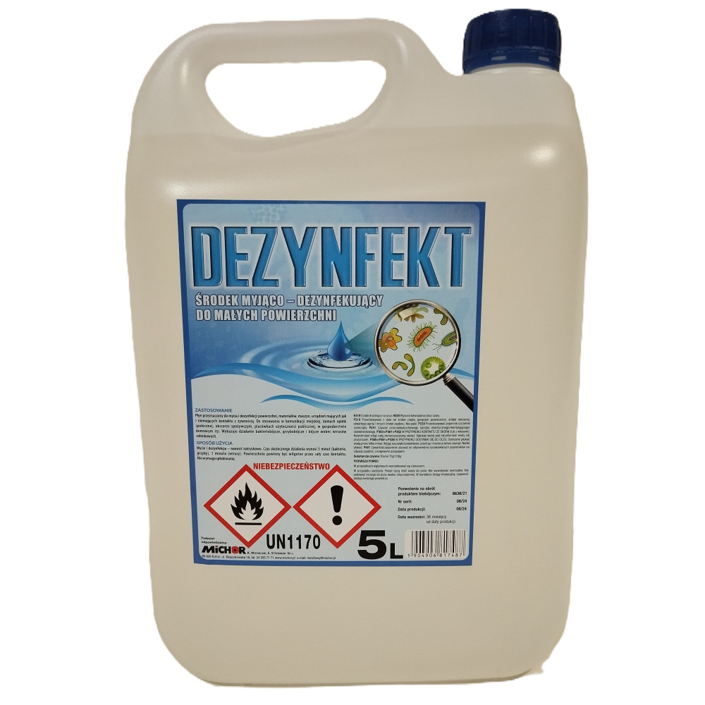 Dezynfekt płyn do dezynfekcji powierzchni 5l