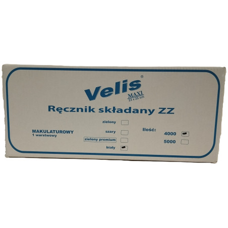 Ręcznik ZZ biały 4000 listków
