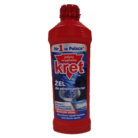 Kret żel do udrażniania rur 500 gram