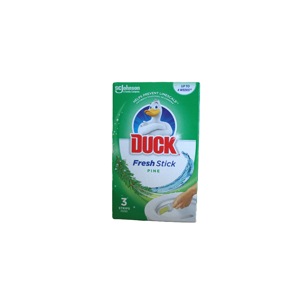 Duck Fresh Stick Żelowe paski do toalety pine (leśny) 3x9g