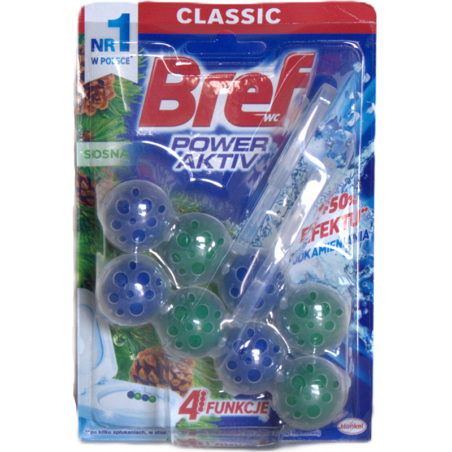Bref WC Power Aktiv kulka 2x50g Sosna
