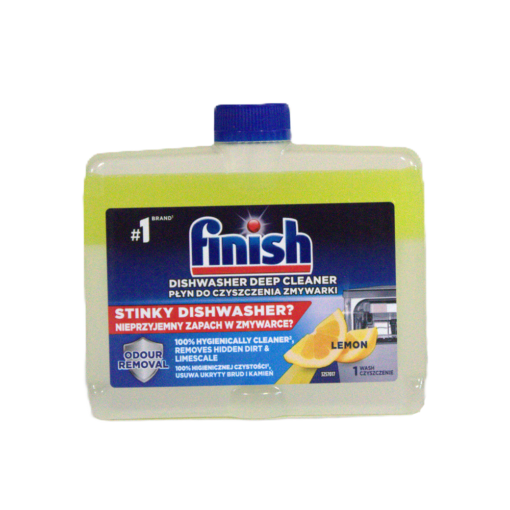 Finish płyn do czyszczenia zmywarki lemon 250ml