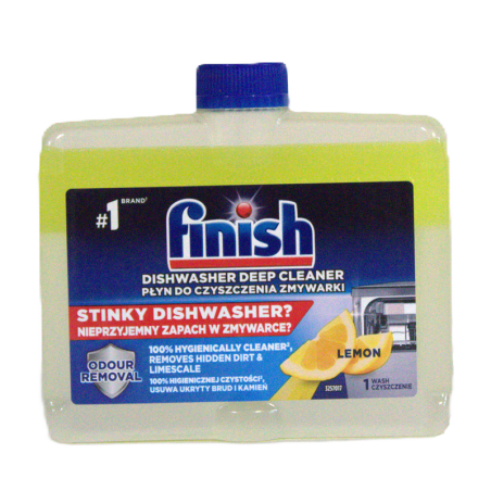 Finish płyn do czyszczenia zmywarki lemon 250ml