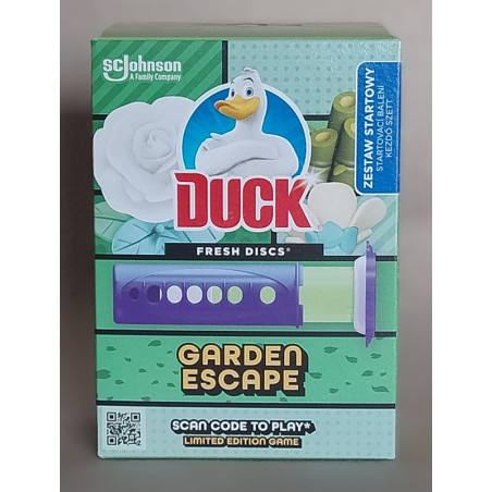 Duck Fresh Discs Żelowe krążki do toalety garden escape zestaw startowy 36ml