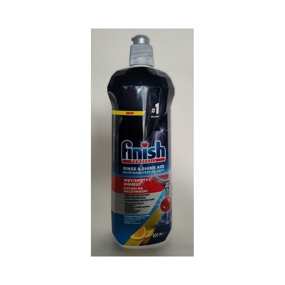 Finish płyn nabłyszczający Lemon 800ml